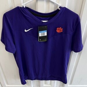 Nike Women's Purple Athletic short sleeve short